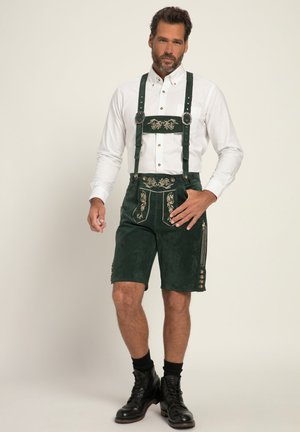 LEDERHOSE TRACHT - Shorts - dark green