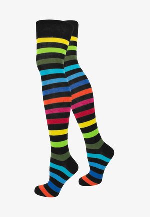 RAINBOW OVERKNEES - Overkneestrümpfe - regenbogen
