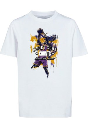 EVERY SHOT COUNTS - T-shirt imprimé - white