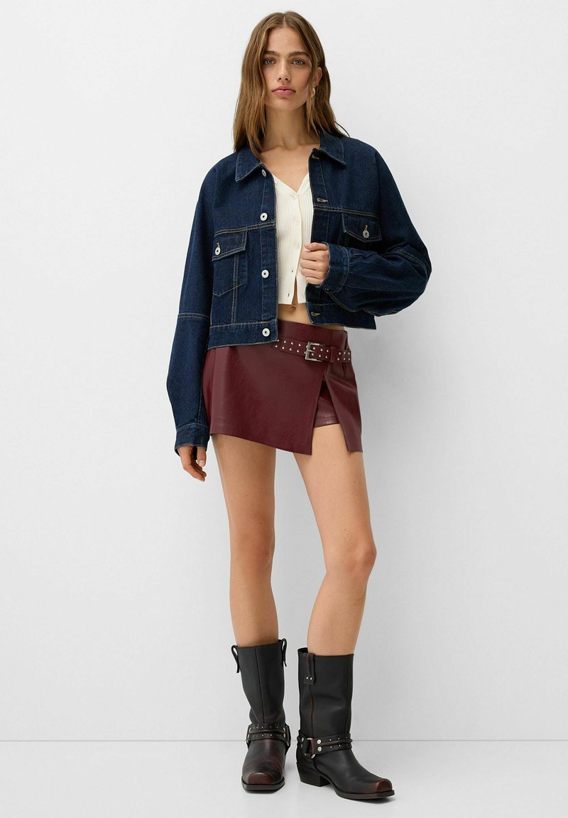 Bershka Minirok bordeauxrood Bershka Minirok bordeauxrood