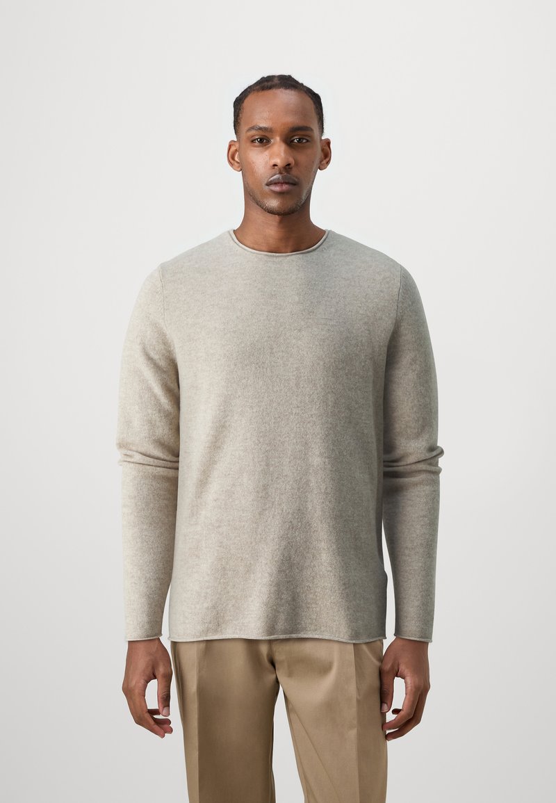 FTC Cashmere Pulover - natural sand