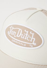 Von Dutch TRUCKER BOSTON UNISEX - Nokkmüts - cream/beige