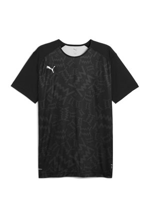 Puma TEAMJAWS GRAPHIC SHOOTING KURZARM-BASKETBALLSHIRT - Sports T-shirts - black