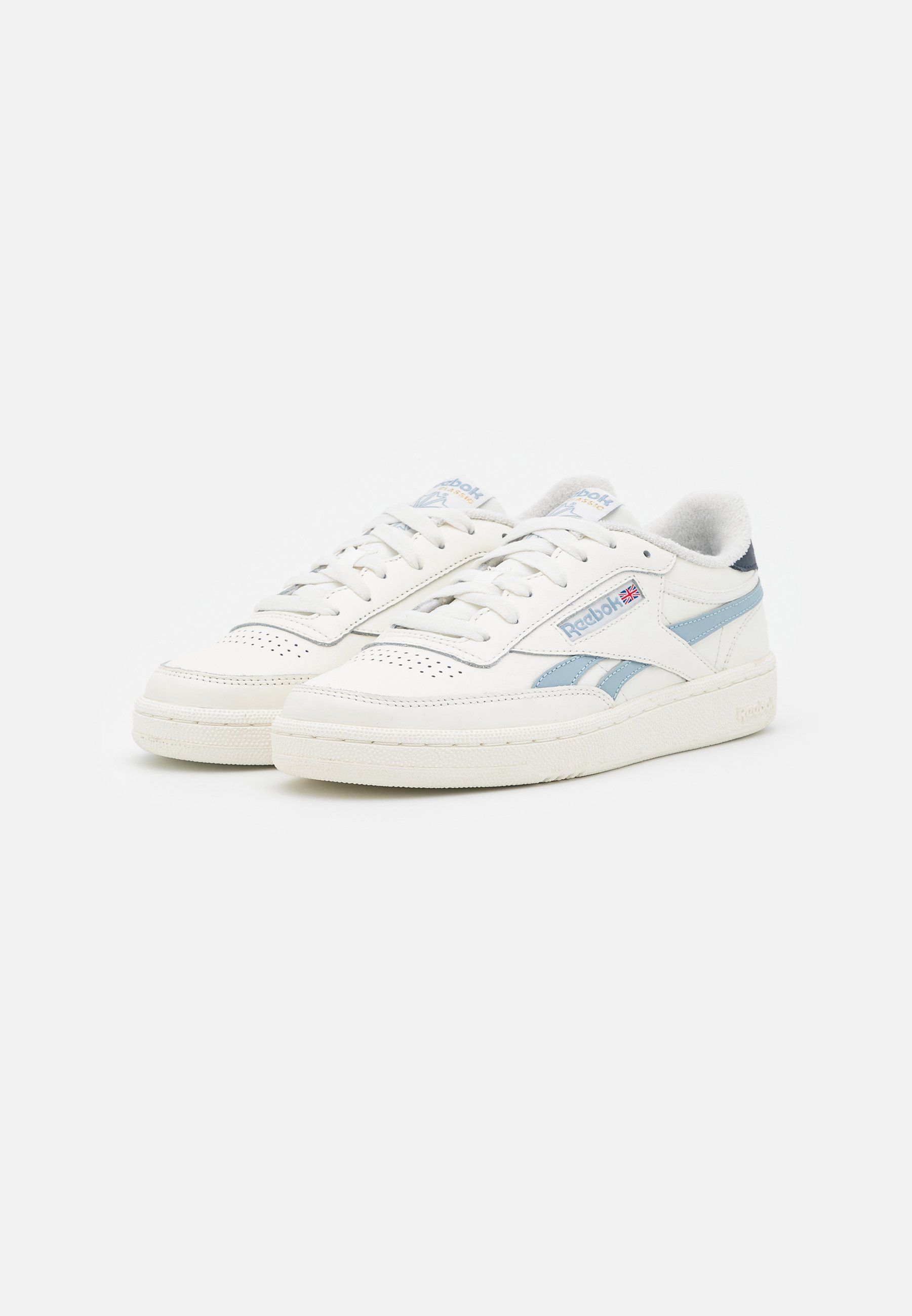 Reebok Classic CLUB C REVENGE - Sneakers laag - chalk/gable grey/vector  navy/crème - Zalando.nl