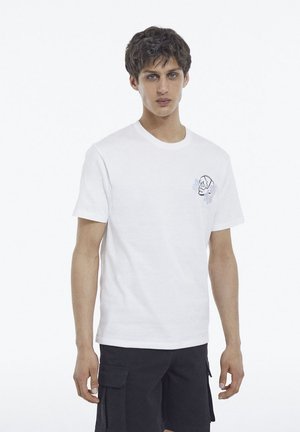 T-shirt con stampa - white