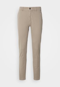 BOSS SLIM - Nohavice chinos - open brown