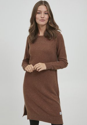 OXMAREEN - Jumper dress - tortoise shell melange