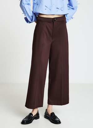 TINTA UNITA - Pantalon classique - cioccolato