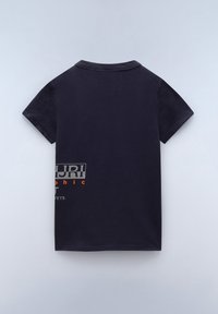 Napapijri EIGER  - Camiseta estampada - blu marine
