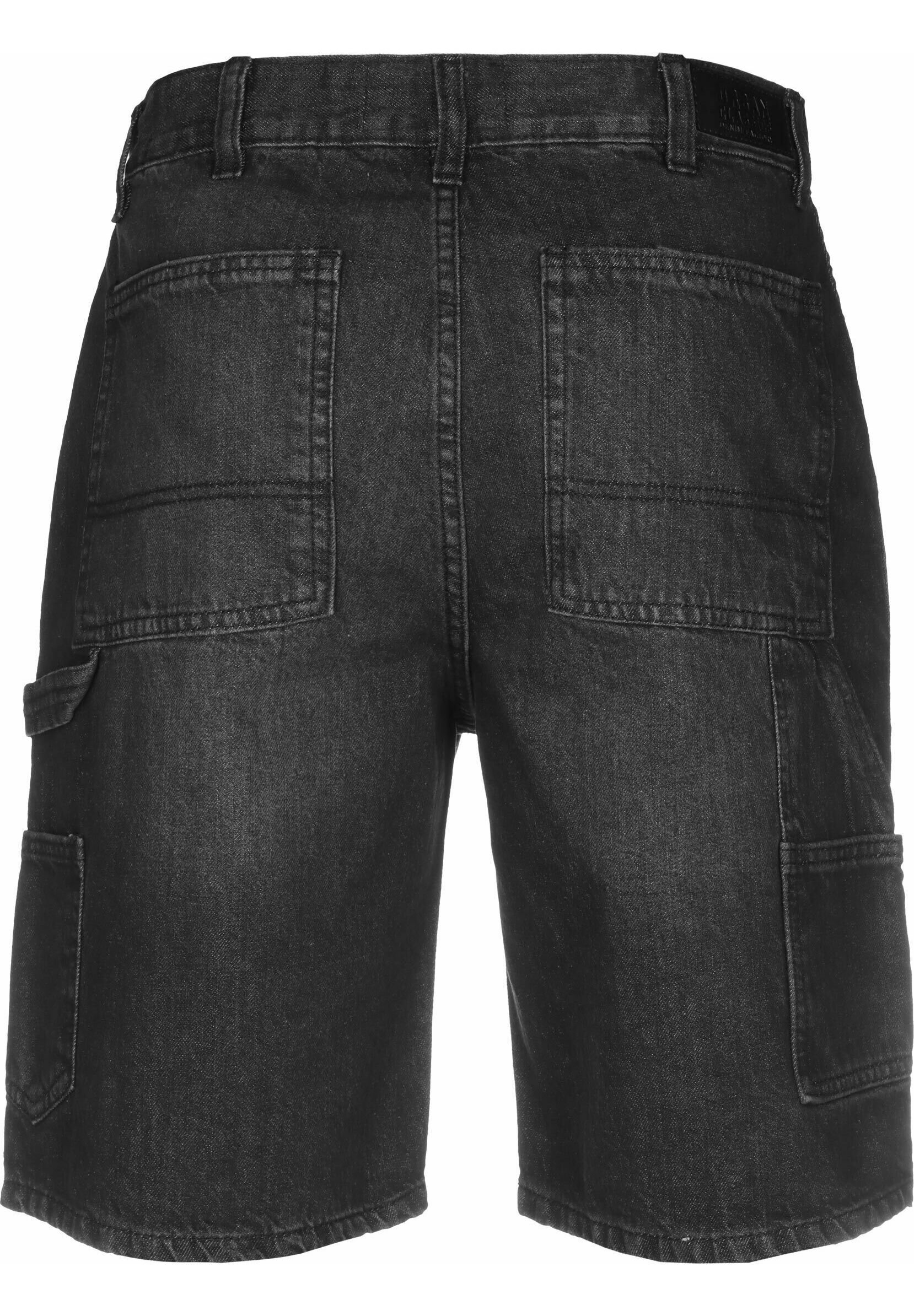 Urban Classics CARPENTER - Shorts di jeans - real black