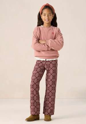 MIT ARTWORK-PRINT - Sweatshirt - rosa