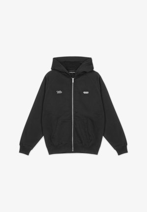 Pegador, NIMIT OVERSIZED - Vetoketjullinen college - washed black