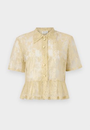 BUSTONA - Blúzka - gold-coloured