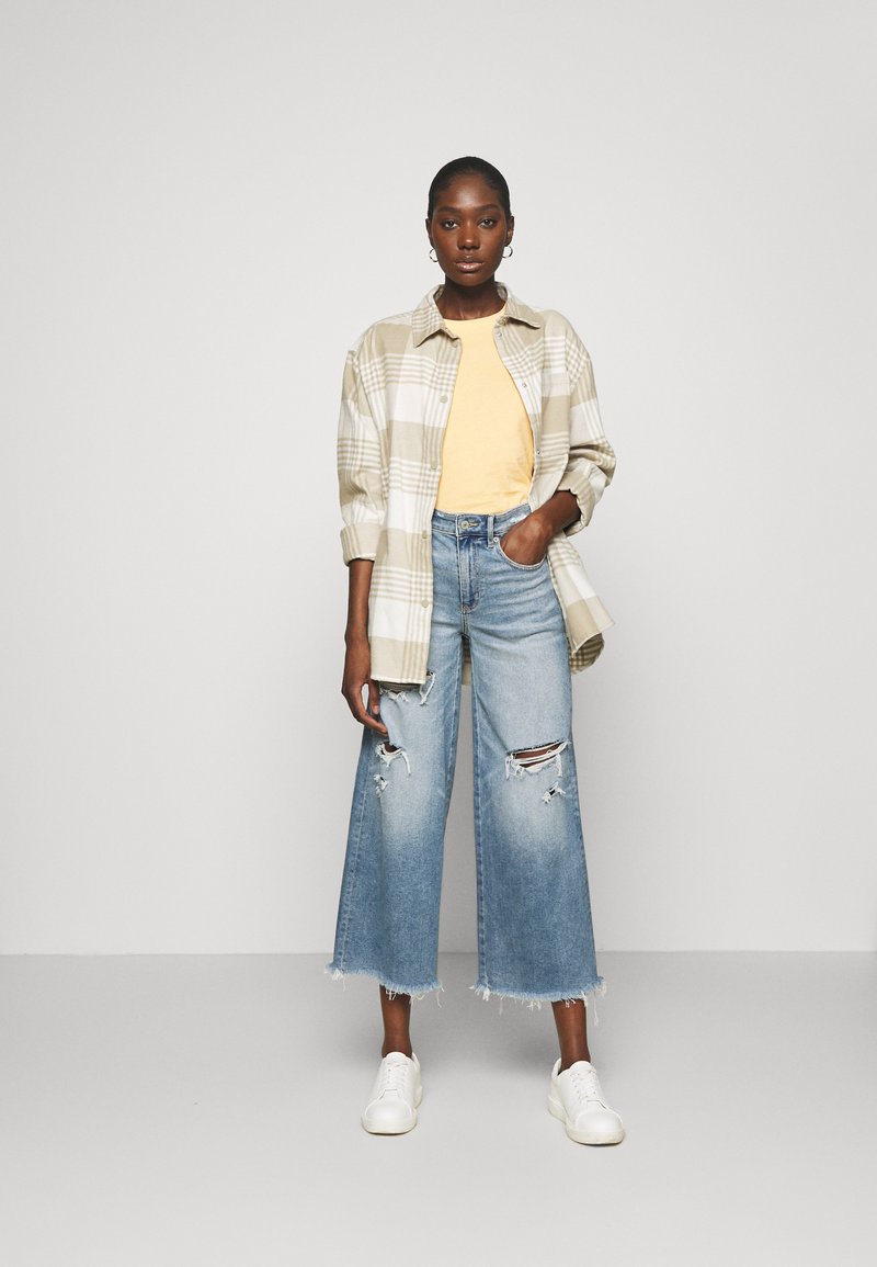 Calvin Klein Jeans MONOLOGO SLIM TEE 2 PACK - T-shirt básica - crushed orange/bright white