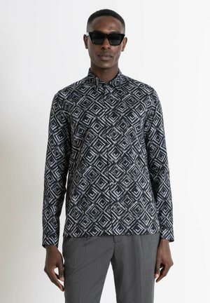 BARCELONA REGULAR STRAIGHT FIT - Camicia - black