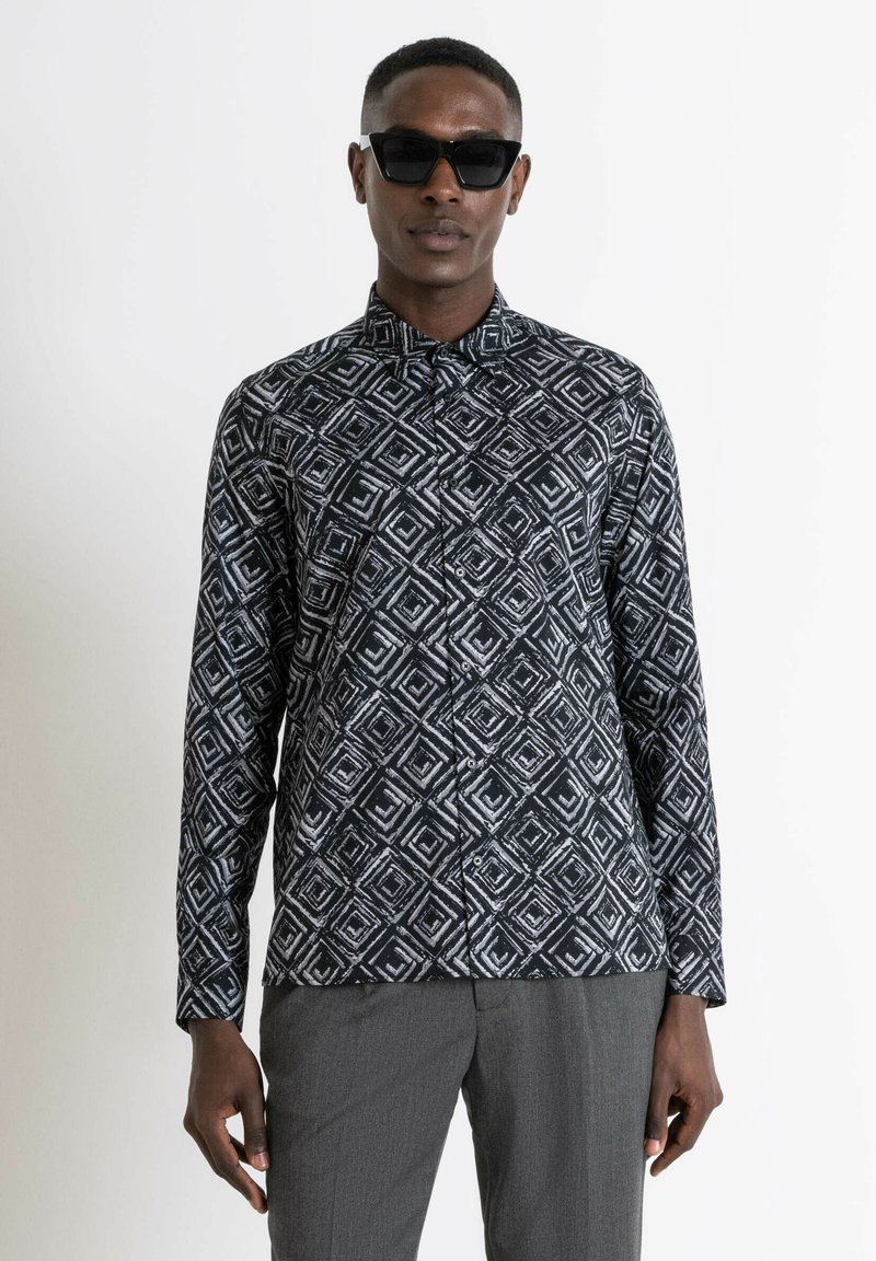 Antony Morato BARCELONA REGULAR STRAIGHT FIT - Camicia - black