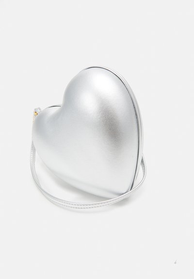 MOSCHINO HEARTBEAT BAG - Sac à main - fantasia nichel