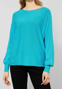 Street One Stickad tröja - light green