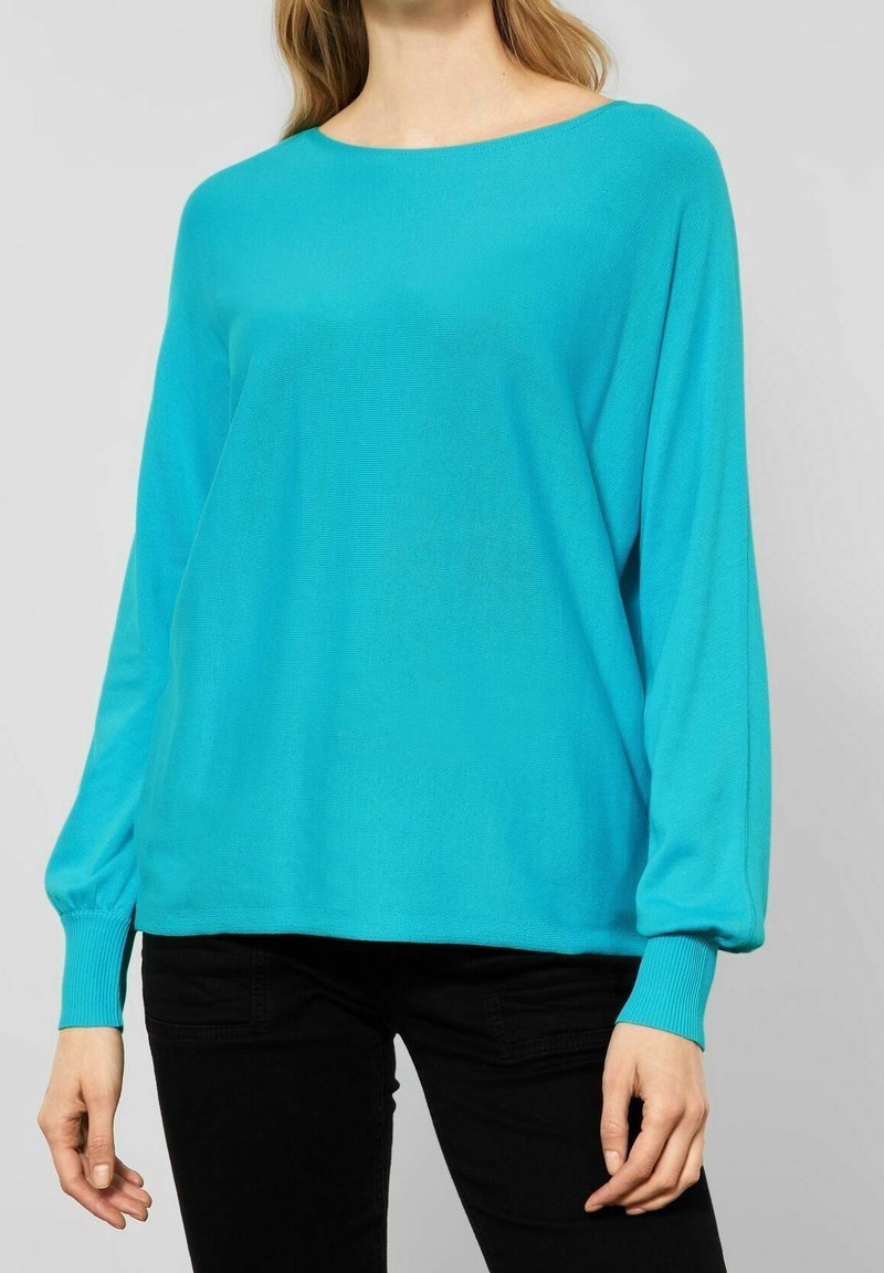 Street One Stickad tröja - light green