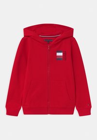 Tommy Hilfiger Sudadera con cremallera - red