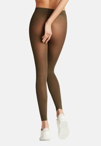 FALKE PURE MATT 50 DENIER SEMI-OPAQUE - Leggings - military