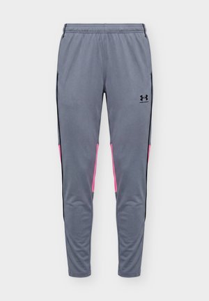 Under Armour, CHALLENGER TRAINING - Παντελόνι φόρμας - titan gray/pink frenzy/white