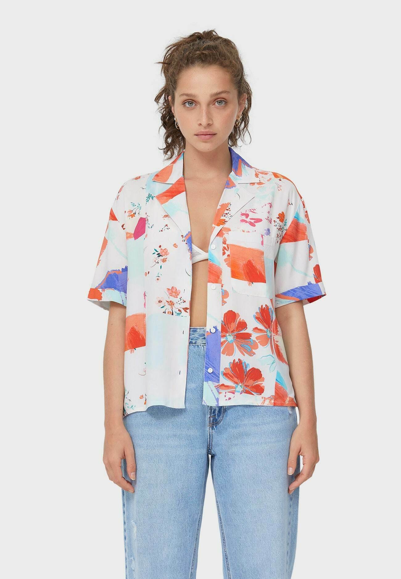 Donna LOOSE FITTING SHORT SLEEVE SHIRT - Camicia Donna LOOSE FITTING SHORT SLEEVE SHIRT - Camicia