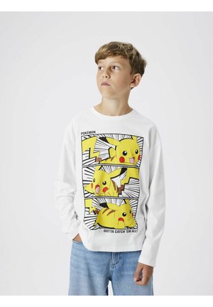 POKÉMON - T-shirt à manches longues - bright white