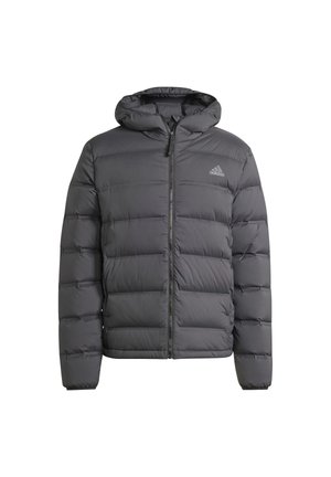 HELIONIC HOODED DOWN - Piumino - black