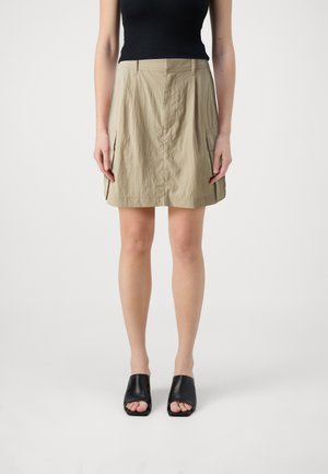 GAP UTILITY SKIRT - Mini krilo - khaki