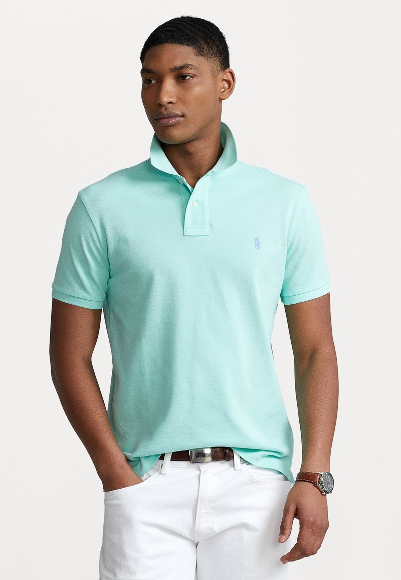 Polo Ralph Lauren CUSTOM SLIM FIT MESH POLO SHIRT Polo shirt aqua