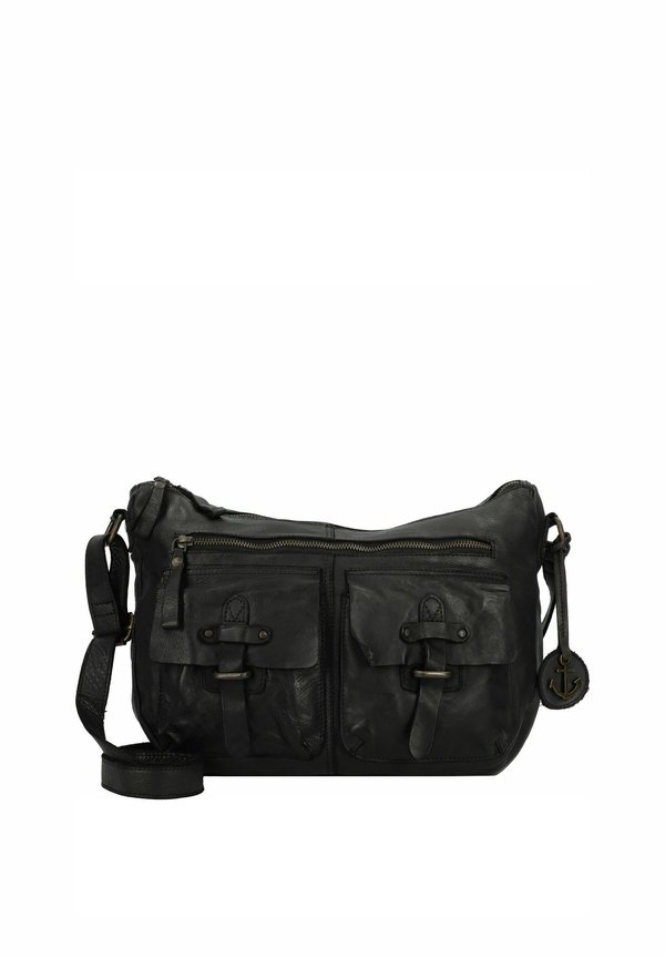 URBAN POETS EMERSON 36 CM - Umhängetasche - dark ash