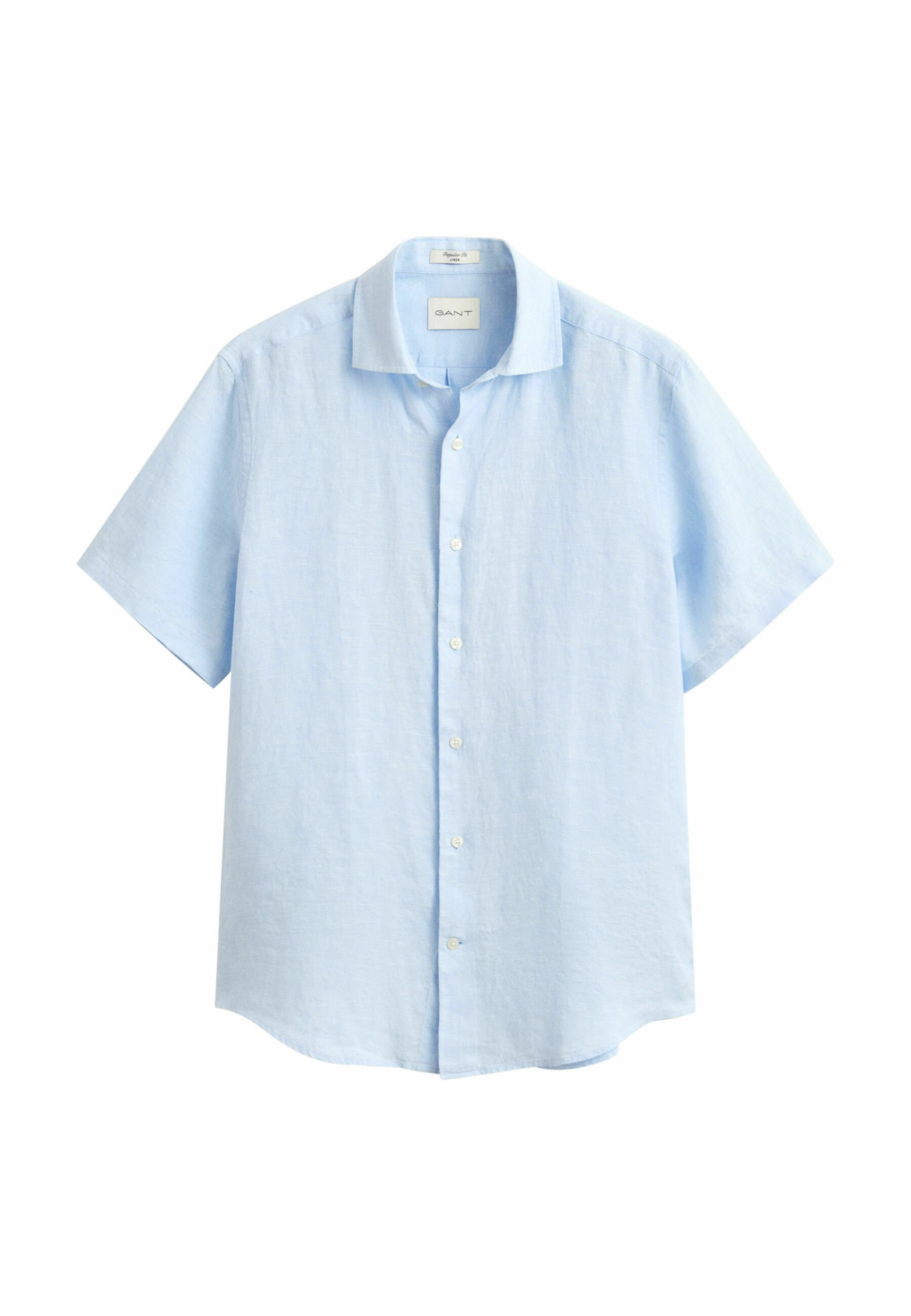 GANT SHORT SLEEVE - Košile - sky blue