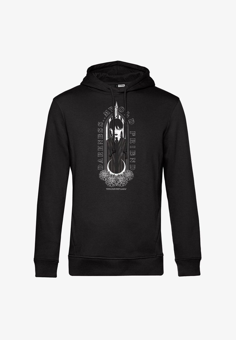 Henry Tiger WEDNESDAY FRIEND OF DARKNESS Sweat Γ capuche black