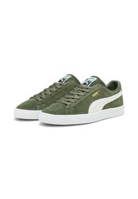 Puma SUEDE CLASSIC XXI UNISEX - Baskets basses - myrtle  white