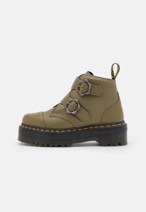Boots à talons - khaki