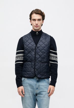 MODERN QUILTED - Weste - navy