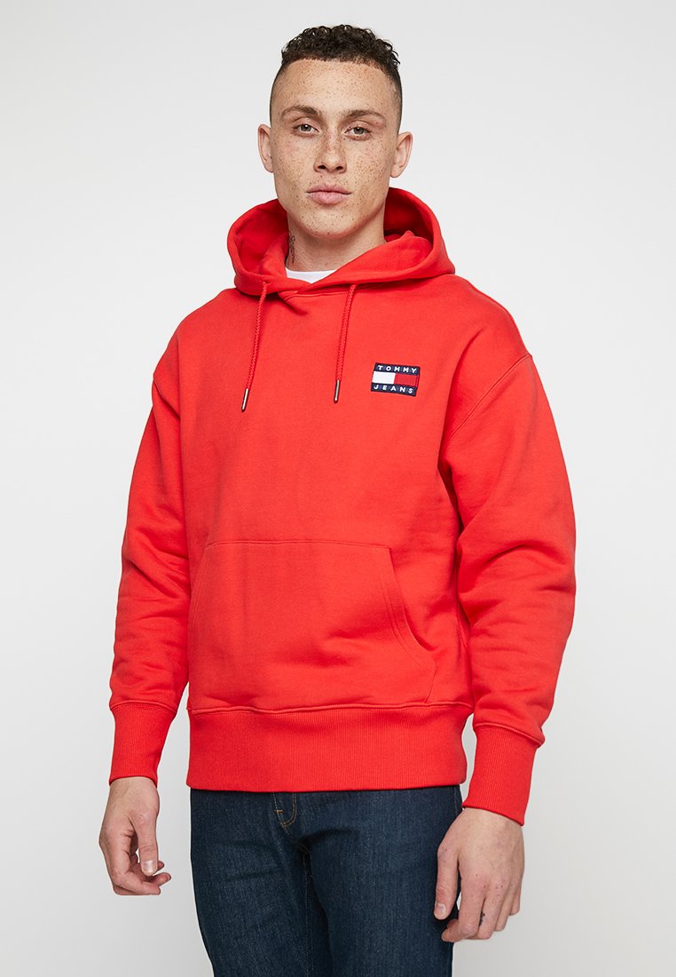 tommy jeans hoodie red