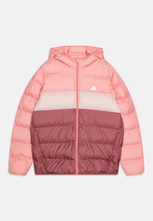 adidas Performance J SD JUNIOR - Winter jacket - semi pink spark/sandy pink/preloved crimson