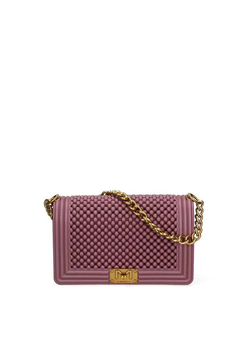 Marc Ellis Handtas - mauve and light yellow