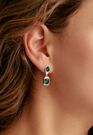 THOMAS SABO, Earrings - silberfarben weiß grün