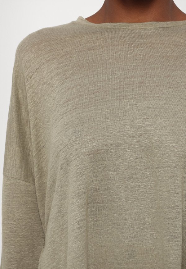 CREW NECK LONG SLEEVE - Long sleeved top - olive3
