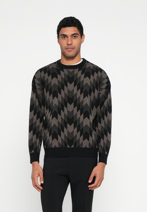 NEELIO - Striktrøje - black