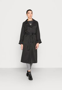 ONLY ONLCHLOE SINGLE - Gabardina - black