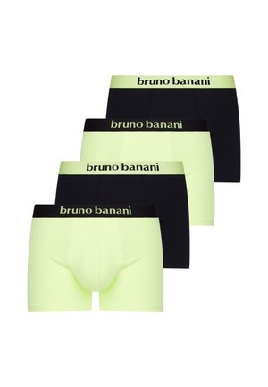 4ER PACK FLOWING RETRO - Boxerbriefs - gelb   schwarz