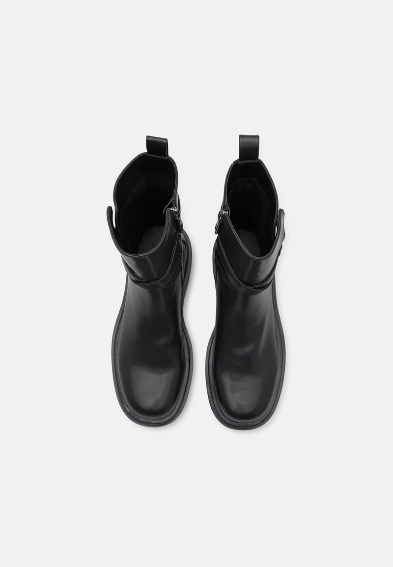 Bottines Homme Vert en Daim-Nubuck - MOMA BC120 - Fermeture éclair