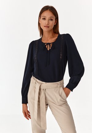 Springfield Camicetta Donna - Maniche Lunghe, Design Romantico, Qualità E Comfort - 2