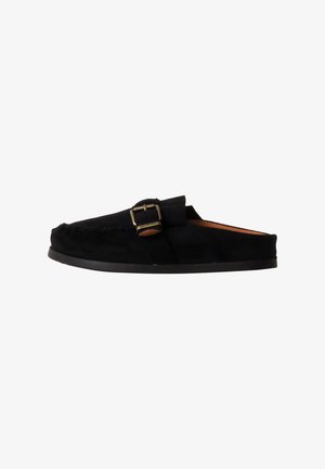 Super Mode, MULES À ENFILER SUPER MODE - Sandalias planas - noir