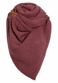 Knit Factory LUNA - Sjaal - stone red