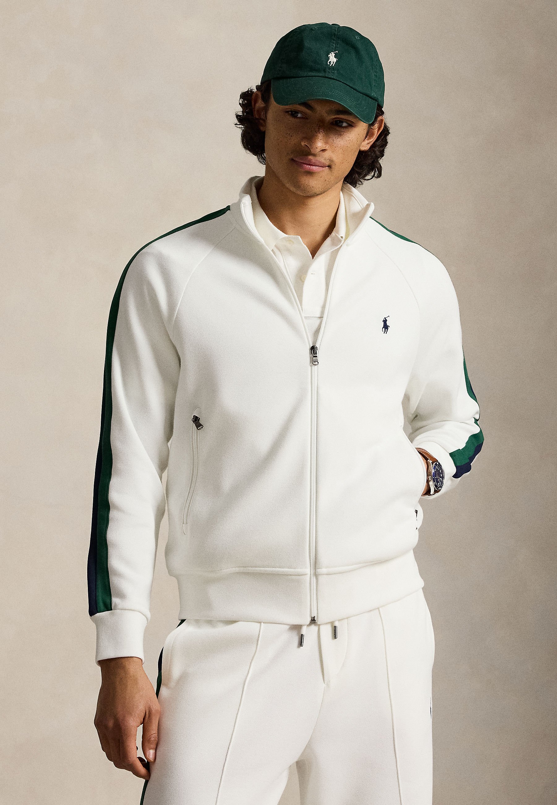 Polo Ralph Lauren FULL ZIP - Sweat zippé - white/blanc - ZALANDO.FR
